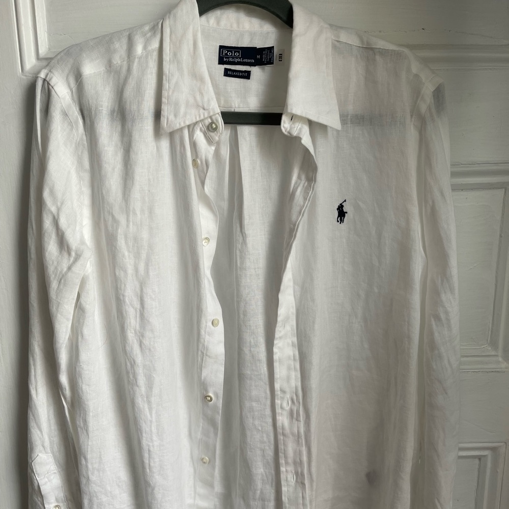 Polo Ralph Lauren Women Linen Shirt